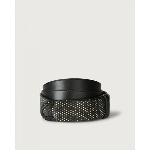 Accessoires Herren Gürtel Orciani NB0022 - BULL MICROBORCHIE NOBUCKLE-NERO Schwarz