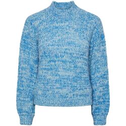 Kleidung Damen Pullover Pieces 17140576 PCNOMANA LS-FRENCH BLUE Blau
