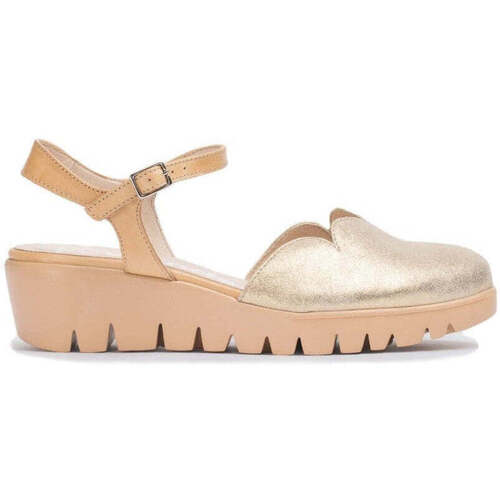 Schuhe Damen Sandalen / Sandaletten Wonders Caravaca Gold
