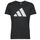 Kleidung Herren T-Shirts adidas Performance RUN IT TEE Schwarz / Weiss
