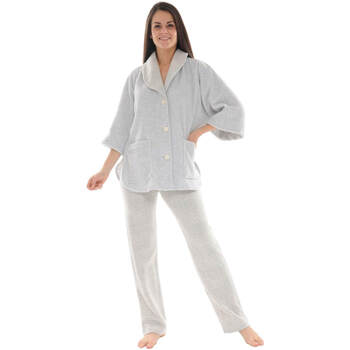 Kleidung Damen Pyjamas/ Nachthemden Pilus ADA Grau