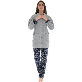 Kleidung Damen Pyjamas/ Nachthemden Christian Cane E COEURS Grau