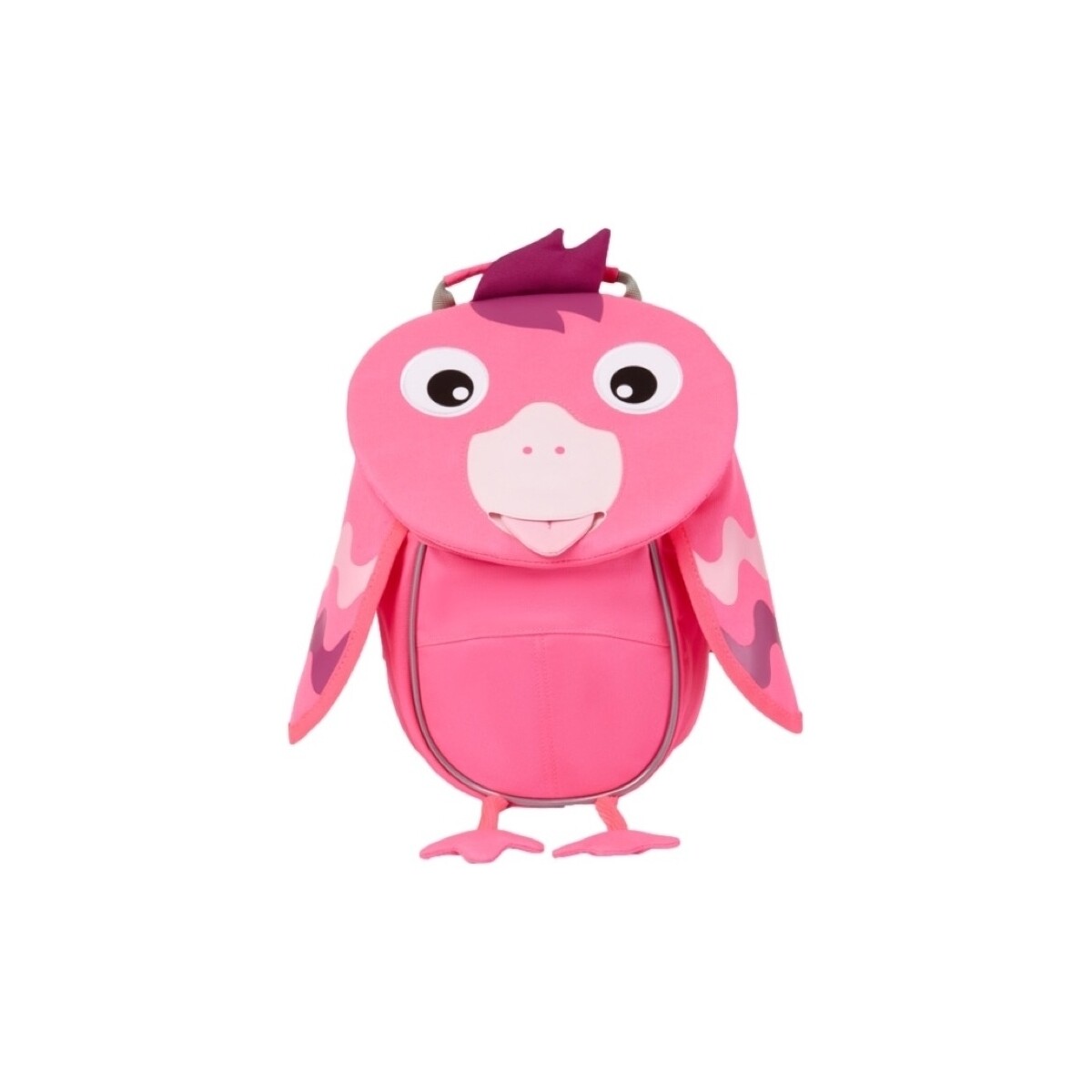 Taschen Kinder Rucksäcke Affenzahn Flamingo Neon Small Friend Backpack Rosa
