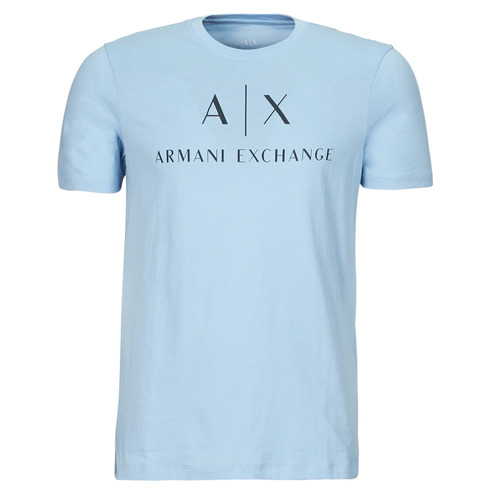 Kleidung Herren T-Shirts Armani Exchange 8NZTCJ Blau / Himmelsfarbe