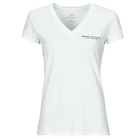 Kleidung Damen T-Shirts Armani Exchange 8NYT81 Weiss