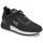 Schuhe Sneaker Low Emporio Armani EA7 BLK&WHT LEGACY KNIT Schwarz