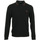 Kleidung Herren T-Shirts & Poloshirts Fred Perry LS Twin Tipped Schwarz