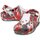 Schuhe Kinder Pantoffel Crocs CR.207464-WHFM White/flame