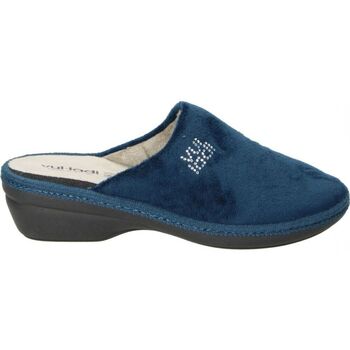 Schuhe Damen Hausschuhe Vulladi Z. DE CASA  5953-140 SEÑORA MARINO Blau