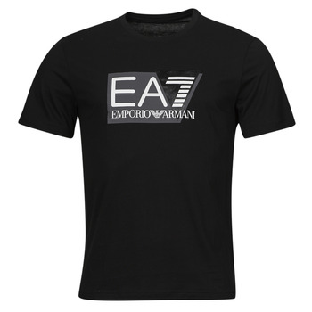 Kleidung Herren T-Shirts Emporio Armani EA7 TSHIRT 3DPT81 Schwarz
