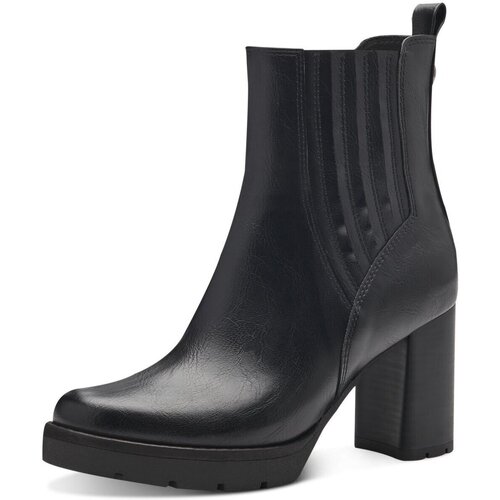 Schuhe Damen Stiefel Marco Tozzi Stiefeletten Women Boots 2-25463-41/001 Schwarz