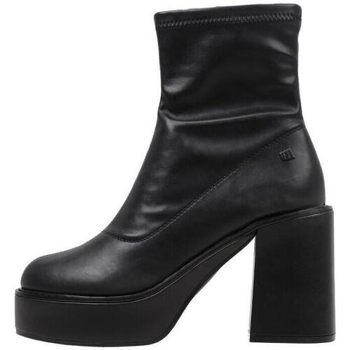 Schuhe Damen Low Boots MTNG 53004 Schwarz