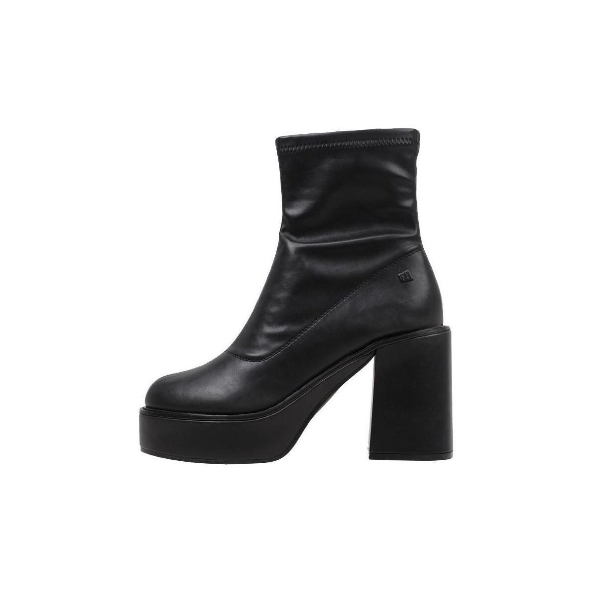 Schuhe Damen Low Boots MTNG 53004 Schwarz