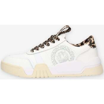 Schuhe Damen Sneaker High Roberto Cavalli 75RA3SA2ZP378003 Weiss