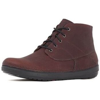 Schuhe Herren Derby-Schuhe FitFlop FLEX TM BOOT Java Brown Leather Schwarz