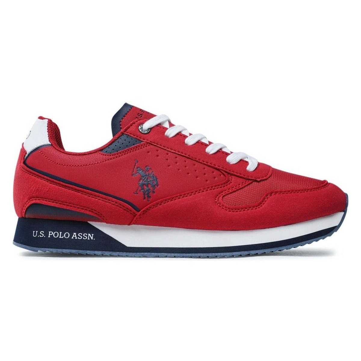 Schuhe Herren Sneaker U.S Polo Assn. NOBIL003A/2HY2 Rot