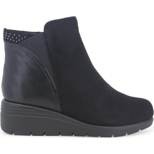 Schuhe Damen Low Boots Melluso K55274-227878 Schwarz
