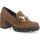 Schuhe Damen Slipper Melluso L5255-229079 Braun