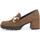 Schuhe Damen Slipper Melluso L5255-229079 Braun