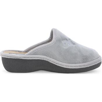 Schuhe Damen Hausschuhe Melluso PD407D-229107 Grau