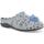 Schuhe Damen Hausschuhe Melluso PD828D-232092 Grau