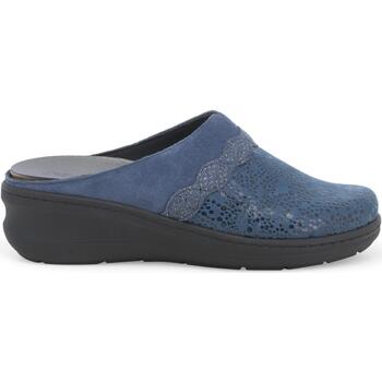 Schuhe Damen Hausschuhe Melluso PD900D-227155 Blau