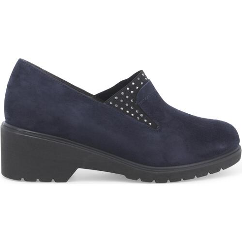 Schuhe Damen Slipper Melluso R35738D-227717 Blau