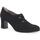Schuhe Damen Slipper Melluso X5216-229374 Schwarz
