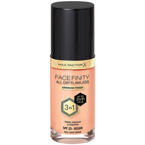 Beauty Damen Make-up & Foundation  Max Factor Facefinity 3in1 Primer, Concealer & Foundation 32-hellbeig 