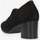 Schuhe Damen Slipper Melluso X5336-NERO Schwarz