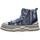 Schuhe Damen Sneaker Rebecca White WX22-4-D 71 Blau