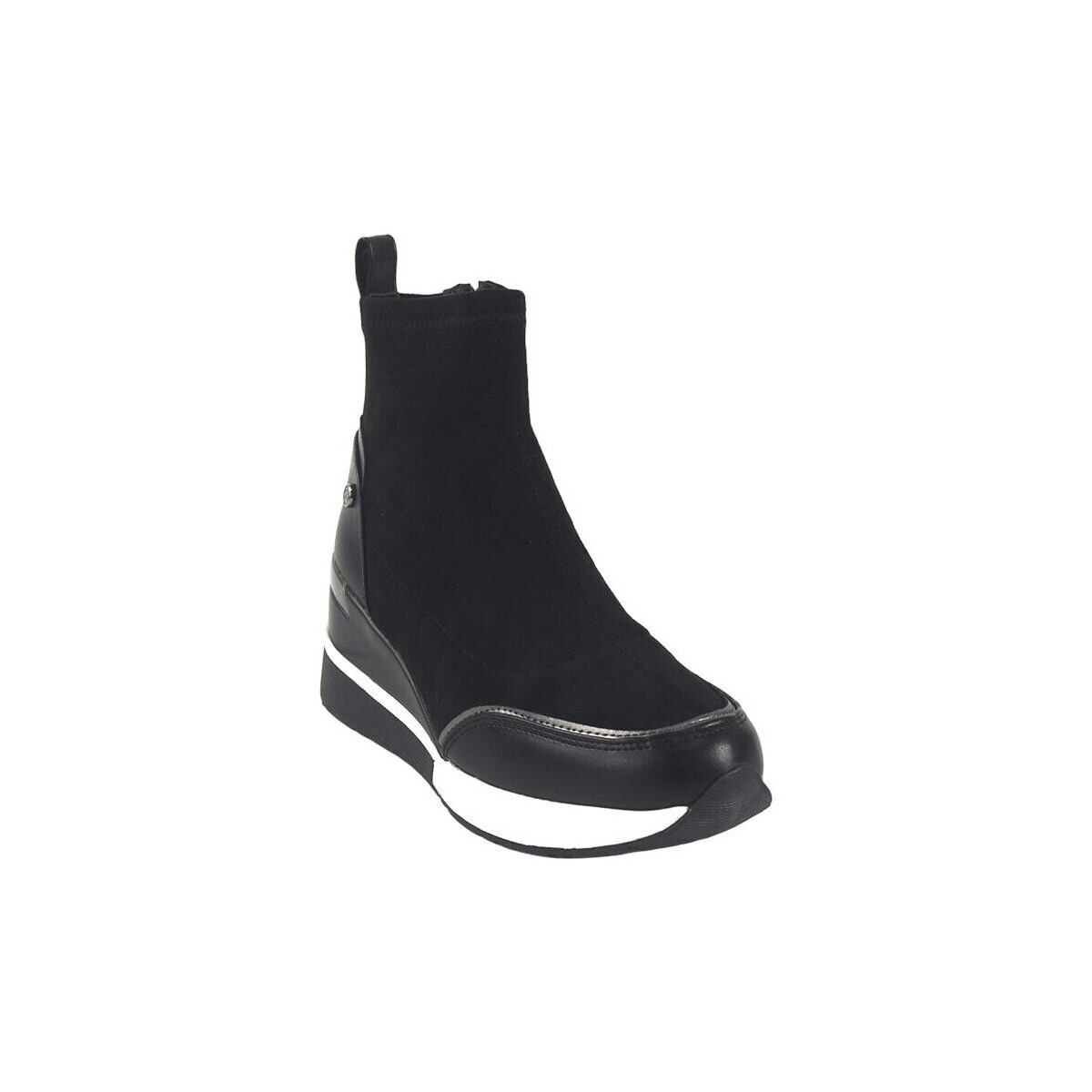 Schuhe Damen Multisportschuhe Xti Damenstiefelette 141576 schwarz Schwarz