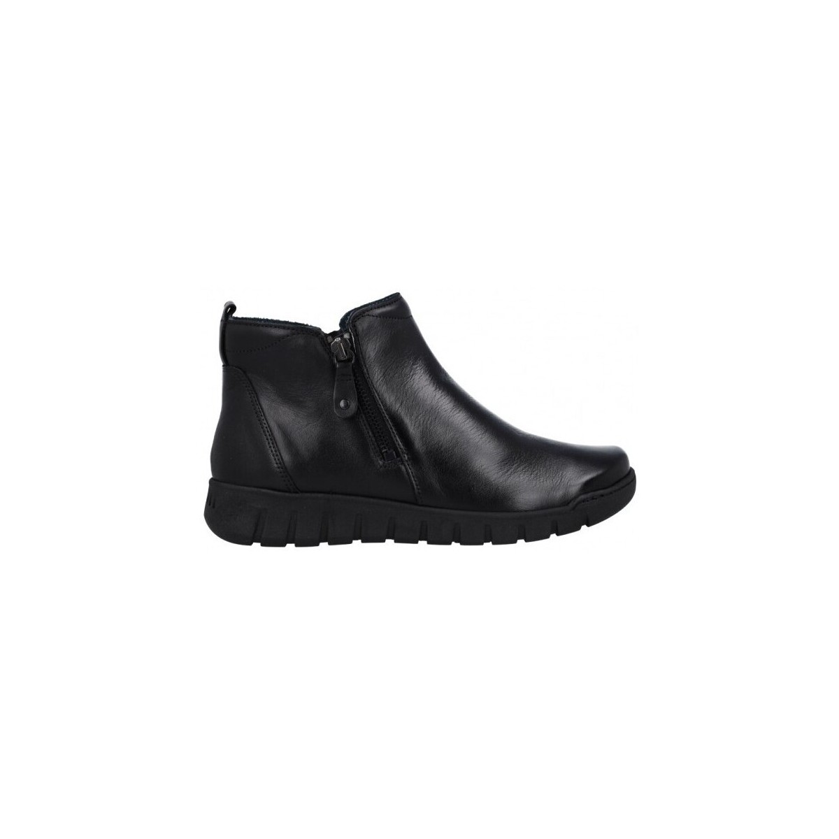 Schuhe Damen Low Boots Walk & Fly Botines Casual Mujer de Walk&Fly Alameda 749-007 Schwarz