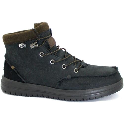 Schuhe Herren Boots HEYDUDE HEY-CCC-40189-001 Schwarz