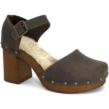 Schuhe Damen Pantoffel Latika LAT-I23-534-CA Braun