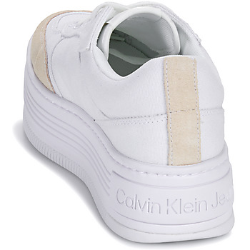 Calvin Klein Jeans BOLD PLATF LOW LACE MIX ML BTW Weiss