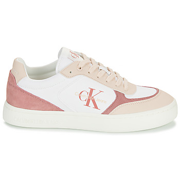 Calvin Klein Jeans CLASSIC CUPSOLE LOW MIX ML BTW Weiss / Rosa