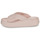 Schuhe Damen Zehensandalen Crocs Getaway Platform Flip Rosa