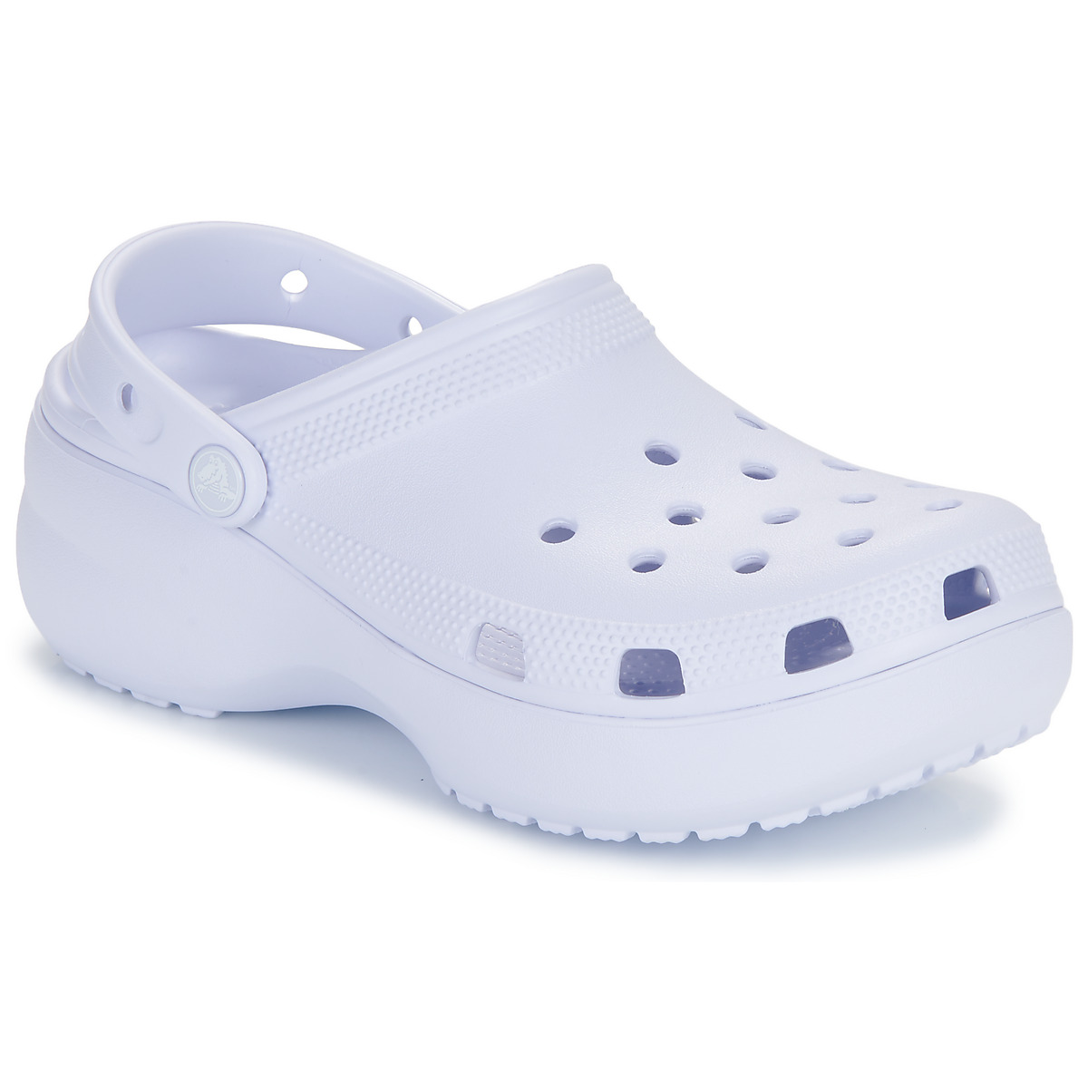 Schuhe Damen Pantoletten / Clogs Crocs Classic Platform Clog W Violett