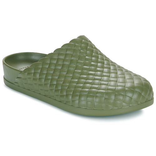 Schuhe Pantoletten / Clogs Crocs Dylan Woven Texture Clog Kaki