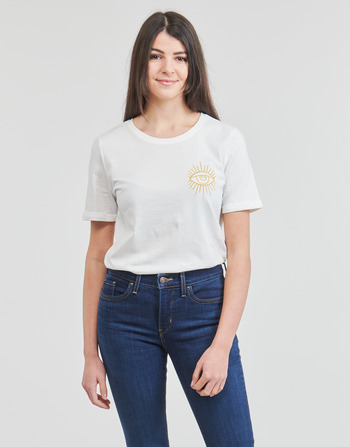 Calvin Klein Jeans 2-PACK MONOGRAM SLIM TEE X2 Weiss / Rosa - Kostenloser  Versand | Spartoo.de ! - Kleidung T-Shirts Damen 47,90 € | T-Shirts