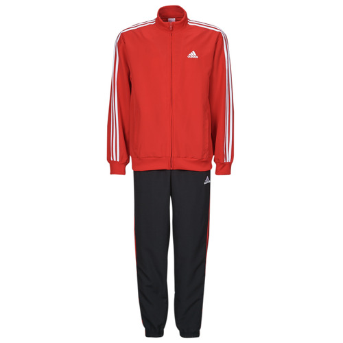 Kleidung Herren Jogginganzüge Adidas Sportswear M 3S WV TT TS Rot / Schwarz