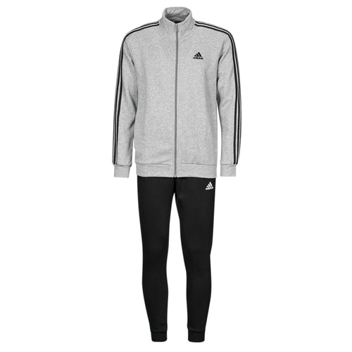 Kleidung Herren Jogginganzüge Adidas Sportswear M 3S FL TT TS Grau / Schwarz