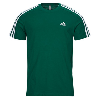 Kleidung Herren T-Shirts Adidas Sportswear M 3S SJ T Grün / Weiss