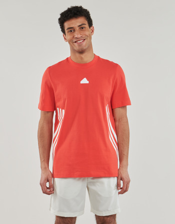 Adidas Sportswear M FI 3S REG T Orange / Weiss