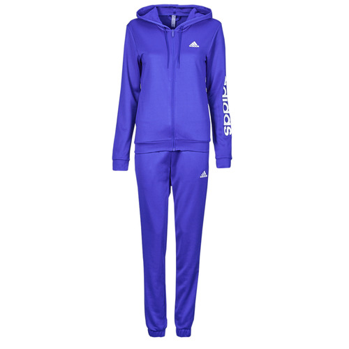 Kleidung Damen Jogginganzüge Adidas Sportswear W LINEAR TS Blau / Weiss