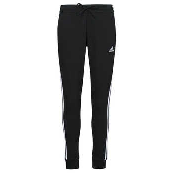 Kleidung Damen Jogginghosen Adidas Sportswear W 3S FL C PT Schwarz / Weiss