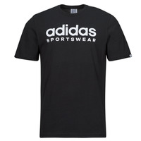 Kleidung Herren T-Shirts Adidas Sportswear SPW TEE Schwarz / Weiss