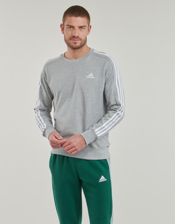 Kleidung Herren Sweatshirts Adidas Sportswear M 3S FT SWT Grau / Weiss