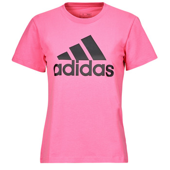 Kleidung Damen T-Shirts Adidas Sportswear W BL T Rosa / Schwarz